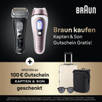 Series 9 PRO+ 9567cc, Silber - Elektrorasierer, 5+1 Ultradünne Klingen, Barttrimmer, 60 Min. Akku, wasserdicht, Etui, 6in1 SmartCare Center