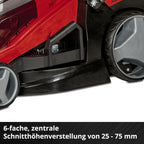 GE-cm 36/43 Li Akku-Rasenmäher, Power X-Change, 36V, 43cm, Brushless, Mulch, 63L, bis 600m², 25-75mm, ohne Akku