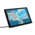 4 WetterDisplay WLAN-Wetterstation mit WetterRadar, RegenRadar, Unwetterwarnungen, 14-Tage-Wettervorhersage, HD-Farbdisplay