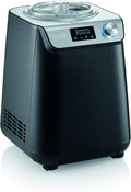 Kompakte 2-in-1 Eismaschine und Joghurtbereiter, platzsparend mit Kompressor im Slim-Design, Modell EZ 7407