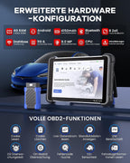 AI-OBD2 892BT Diagnosegerät, 34 Reset-Funktionen, volle Systemdiagnose, ECU-Kodierung, BI-direktionale Steuerung