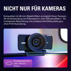 Facecam 4K 4K60 Studio-Webcam mit DSLR-Steuerung, HDR, unkomprimiertes Video, 49mm Filter, USB-C für PC & Mac