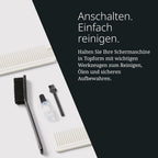 Kabellose Barber Combo mit Magic Clip & Detailer Li - Titan-Klingen - 100 Minuten Laufzeit