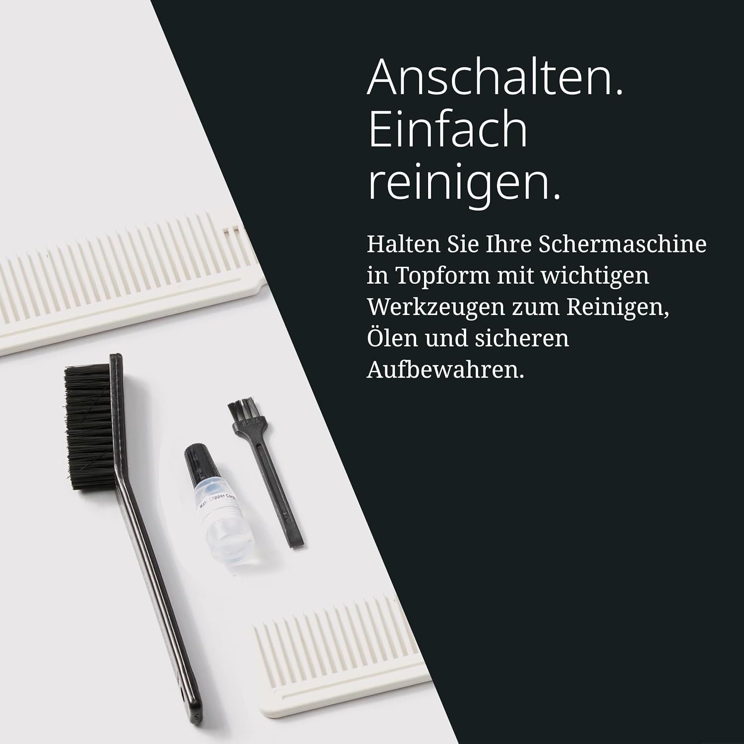 Kabellose Barber Combo mit Magic Clip & Detailer Li - Titan-Klingen - 100 Minuten Laufzeit
