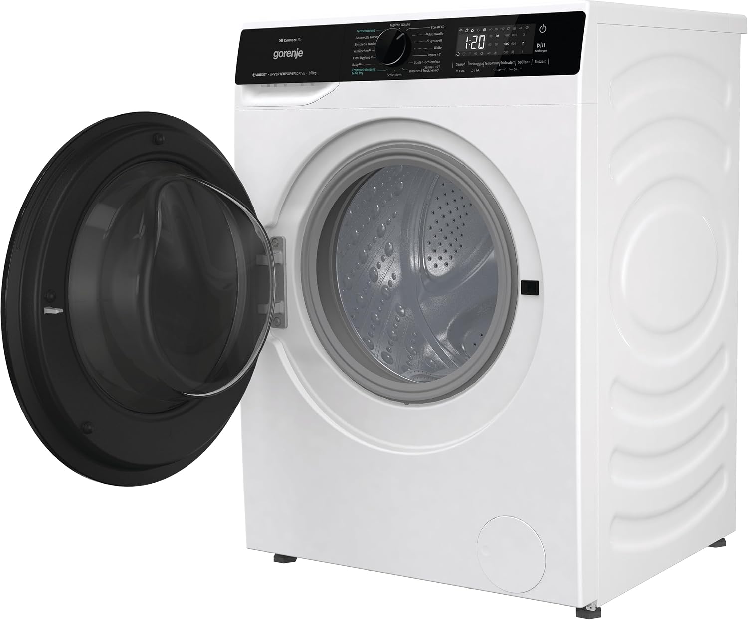 WD2PA854ADW Waschtrockner, 16 Programme, 8kg Waschen, 5kg Trocknen, 1400 U/min, AirDry, SterilTub, AllergySteam, PowerJetwash, StopAddGo, A-30%