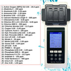 2.0 Premium Wasseranalyse-Set, 27 Parameter, WiFi + BT + App, für Pool/Spa/Whirlpool, inkl. Koffer + Wasserstandsausgleicher, Sonderedition