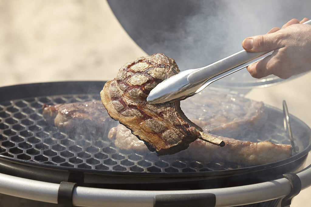 Holzkohle-Kugelgrill No.1 AIR F60 - Hochwertiger Kohlegrill mit Air Control, klappbarem Edelstahl-Grillrost, extra große Grillfläche & Deckelthermometer