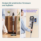 Kabelloser Staubsauger, 100㎡ Laufzeit, 99,99% HEPA-Filter, Selbststehend, Anti Tangle, für Tierhaare/Teppich/Hartböden/Auto - LVAC-200 MAX