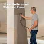 Airless Farbsprühsystem Control Pro 350 R für Wandfarben, Latexfarben, Lacke & Lasuren, 15 m²-2 min, Druckregulierung, 110 bar, Schlauch 15 m