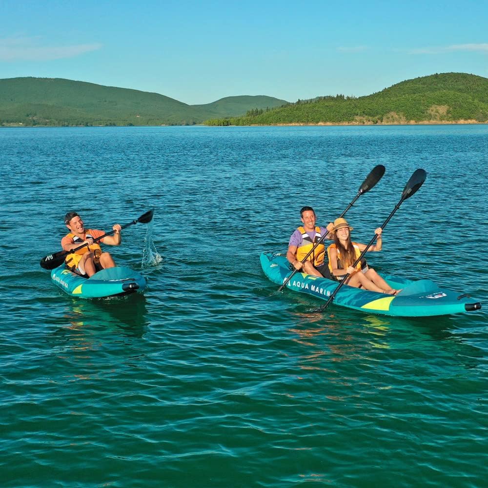 Steam Professional Kayak Package - Premium Inflatable Kayak for Fishing & Recreation