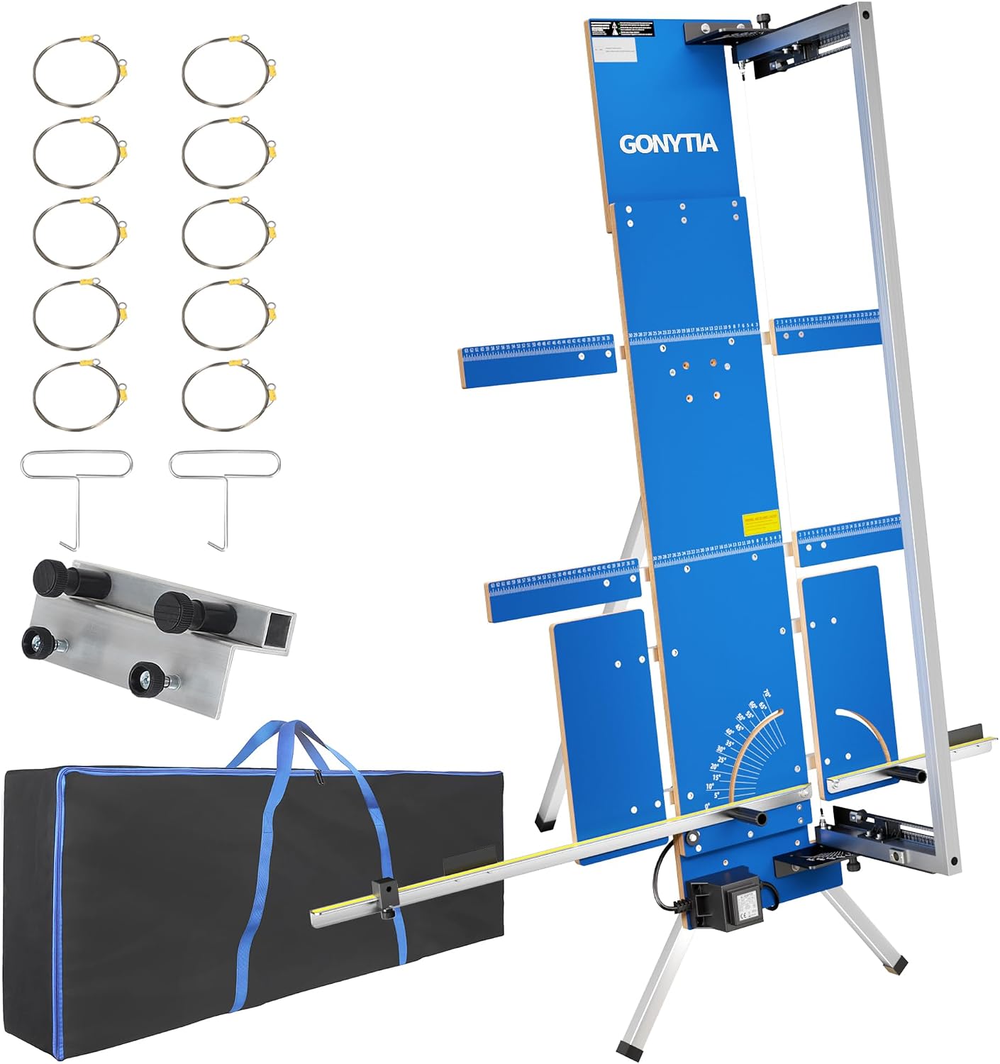 Hochpräziser Styroporschneider 260W, geschweißt-einteilig, freistehend 1.300mm, Komplettset mit 10 Schneidedrähten