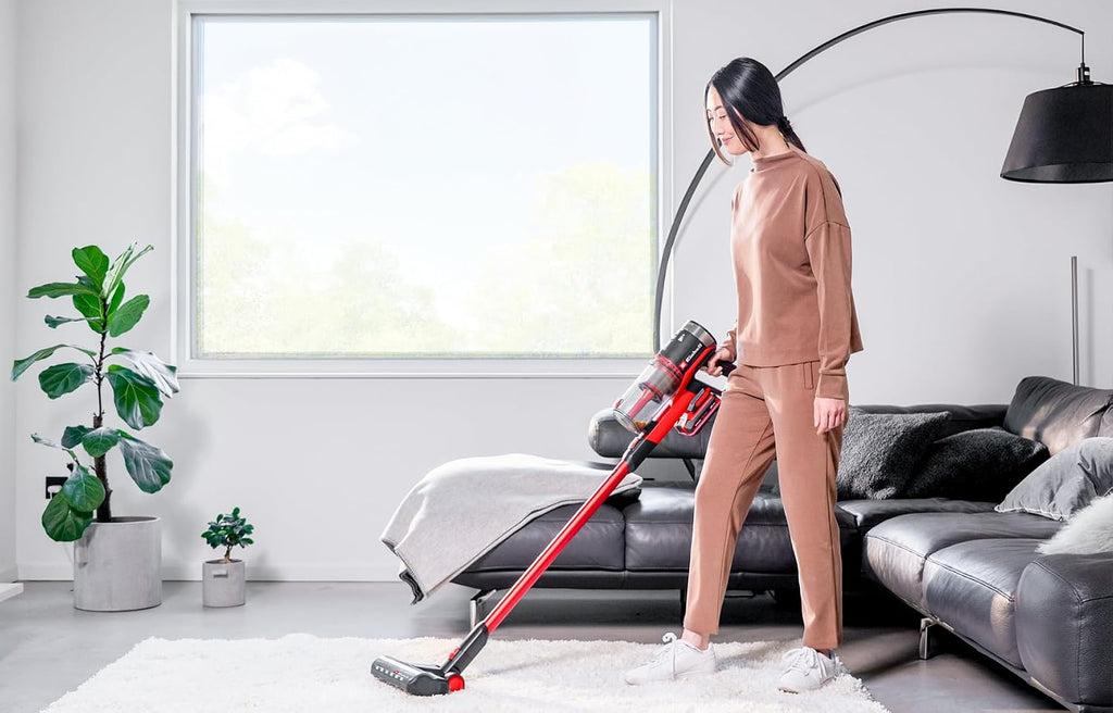 Akku-Stielstaubsauger TE-SV 18/270 Li B PXC - 18V Brushless, 270 mbar, beutellos, 3 Leistungsmodi, 3-Fach Filtersystem, inkl. Akku und Zubehör