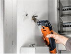 Multimaster MM 500 Plus Top EDITION – MultiTool für Ausbau/Renovierung, 62 Zubehör, Sägen/Schleifen/Schneiden/Fliesen trennen u.v.m.