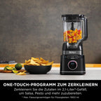 2-in-1 Detect Power Mixer Pro & Single Serve, 1200W Mixer mit Krug & 2 Single Serve Tassen, für Smoothies, Gemüse hacken, Frozen Drinks, Schwarz, TB301EU