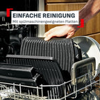 OptiGrill Elite XL Kontaktgrill, 16 Programme, digitales Display, Garstufenanzeige, XL-Platten, Grillboost, intuitiv, Edelstahl, GC760D12