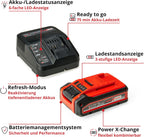 Akku-Erdbohrer GP-EA 18/150 Li Power X-Change, 18V, bürstenlos, inkl. Erdbohrer Ø150mm, Bohrtiefe 80cm, inkl. 4,0Ah Akku und Ladegerät