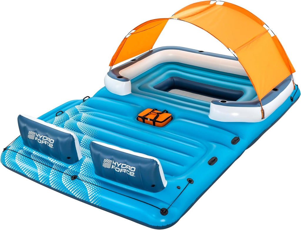 Hydro-Force 6-Personen-Badeinsel Tropical Breeze 389 x 274 cm