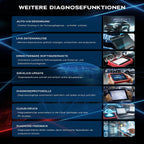 CRP 919 MAX OBD2 Diagnosegerät für alle Fahrzeuge & Marken, 31+ Servicefunktionen (Öl/EPB/DPF/Batterie), ECU-Kodierung, CANFD DoIP