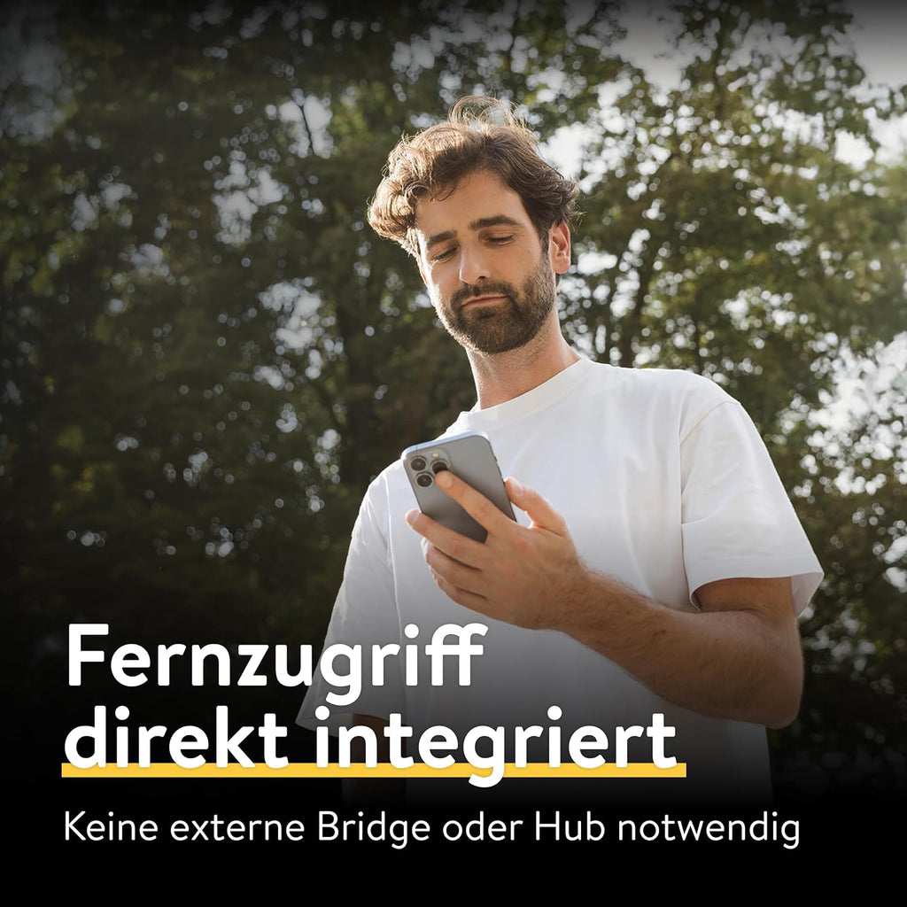 Smart Lock Pro mit Bluetooth, WLAN & Matter, mühelose Smart Home Integration, Fernsperrfunktion, einfache Nachrüstung ohne Zylindertausch