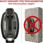 Brushless-Akku-Saugheber 120kg, Markenakku-kompatibel, Auto-Nachsaugung, Display, für Glas/Stein/Fliesen, ohne Akku (GPB-MA)