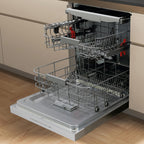 BK4UB14BN7A0X Unterbau-Geschirrspüler 60 cm, ActiveDry mit automatischer Türöffnung, Startzeitvorwahl, MultiZone, Besteckschublade flexibel beladbar