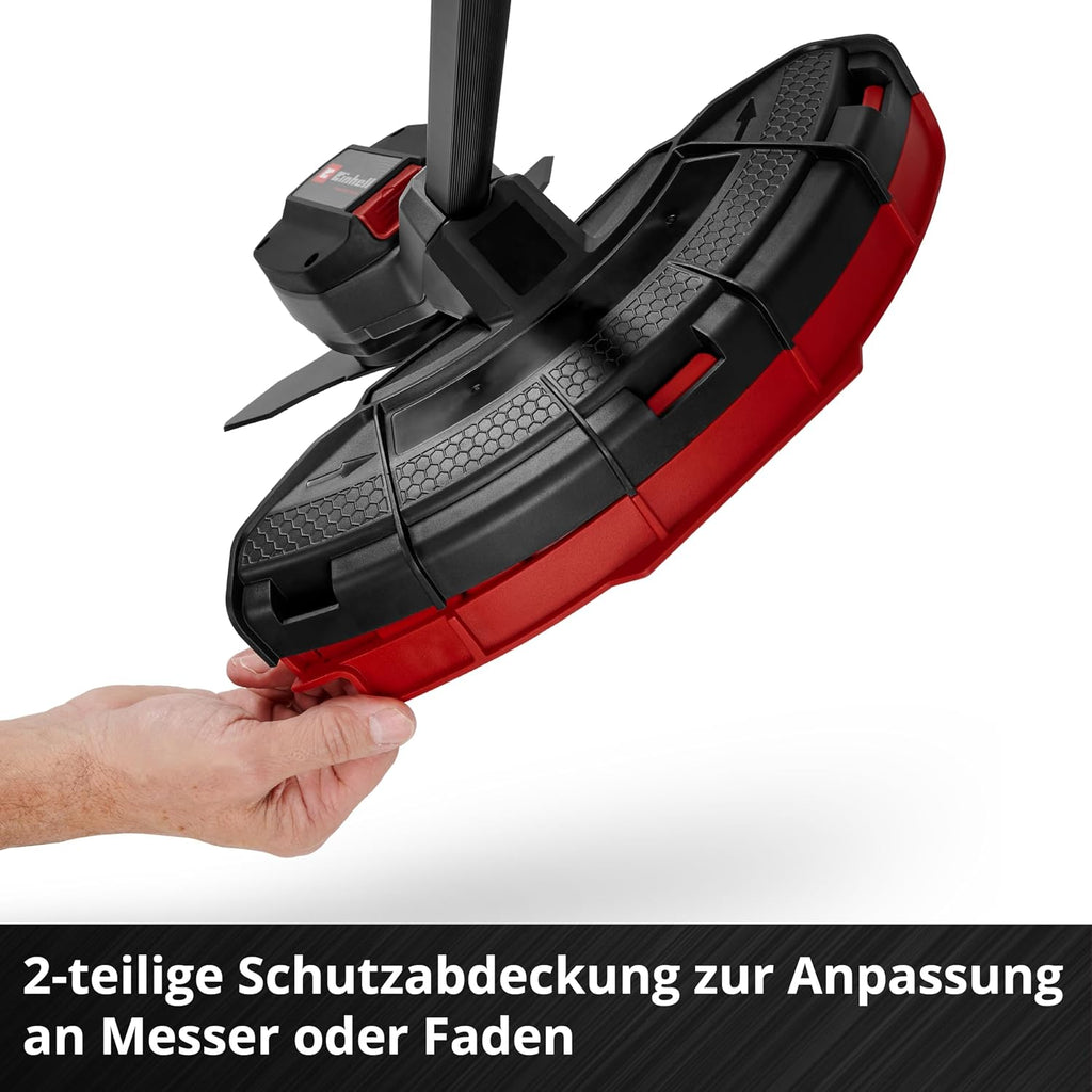 Akku-Sense GP-BC 36/430 Li BL - Solo Power X-Change (36 V, Brushless, 43 cm Schnittbreite, Doppelfaden mit Tippautomatik, 3-Zahn-Messer, ohne Akku)