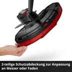 Akku-Sense GP-BC 36/430 Li BL - Solo Power X-Change (36 V, Brushless, 43 cm Schnittbreite, Doppelfaden mit Tippautomatik, 3-Zahn-Messer, ohne Akku)