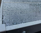 Metall Kaminholzregal 185x70x185 cm, 40 mm Stahlprofil, Anthrazit, Wetterfest, Kapazität 2,3 m³ (3,5 SRM), XXL Garten Kaminholzunterstand Stapelhilfe