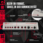 MPC Sample - Standalone Portable Sampler, Sequenzer und Effektprozessor mit Akku, USB-C, integriertem Lautsprecher und Mikrofon