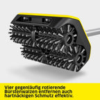 Terrassenreiniger PCL 6, max. 10 bar, 180 l/h, Arbeitsbreite 300 mm, Drehzahl 600-800 U/min, für Holz & Kunststoffverbund