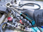 Steckschlüssel-Satz 900Z, 25-teiliger Satz mit Feinzahn-Umschaltknarre, im robusten Safety-Insert Werkzeugkasten