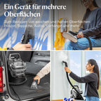 SpotClean HydroSteam Polster- und Teppichreiniger mit HydroSteam Dampf- & Nasssauger, 1000W Motor, für Teppiche, Polster, Auto, Modell 3689N