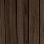 Signature Gartenbank 130x60x85 cm, wetterfeste Aufbewahrungsbank mit 227L Stauraum, 2-Sitzer, Holzdesign Rosewood