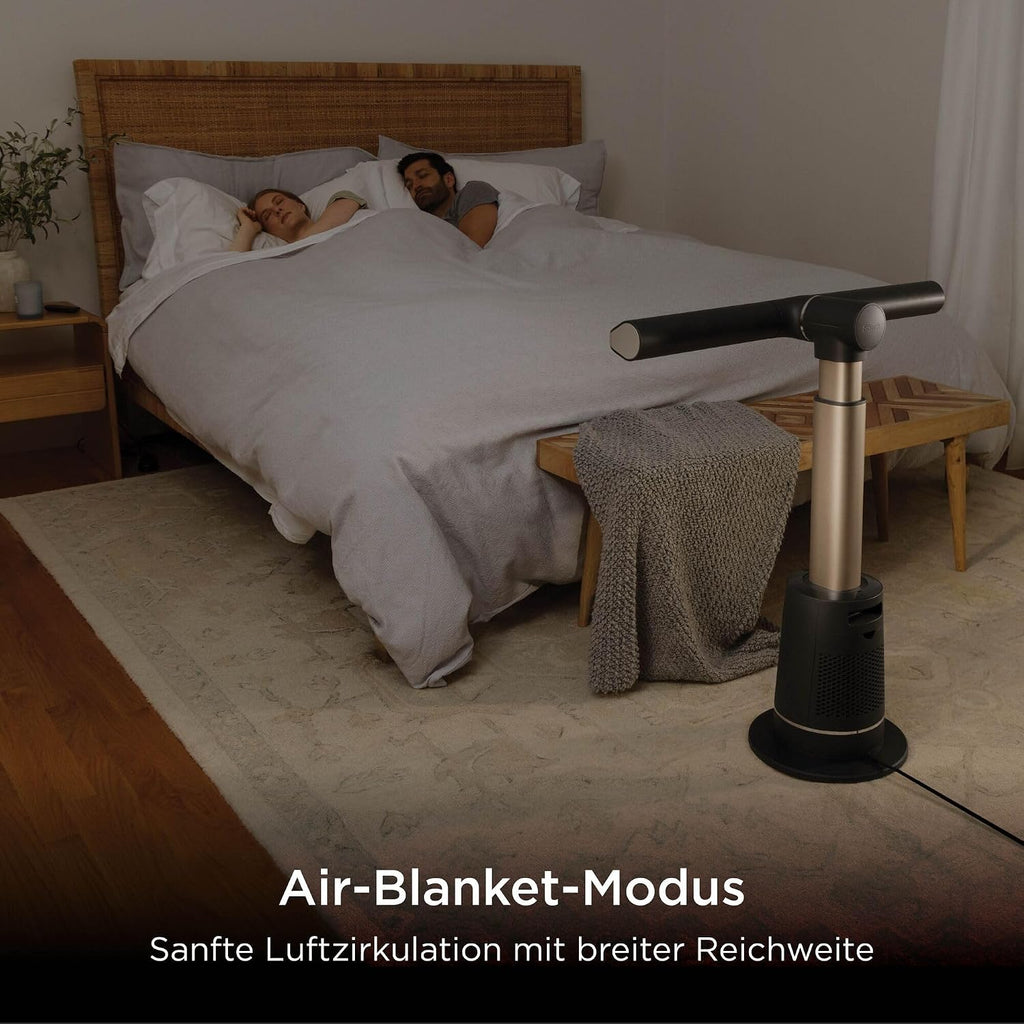 TurboBlade Turmventilator, leise, Hochgeschwindigkeit, 20m Reichweite, 10 Stufen, 180° Osz., Fernbed., Timer, einf. Reinigung, anthrazit, TF200SEU