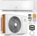 Klimaanlage Set Split, WiFi/App, Kühlen A++/Heizen A+, 18000 BTU/h (5300W), sehr leise, R32, Fernbedienung, Timer, Montagematerial, Weiß