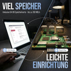 Raspberry Pi 5 8GB 128GB Starter Set mit 27W Netzteil, Lüfter-Gehäuse & 4K Micro HDMI Kabel - Ideal für Smart Home, Retro Gaming & Home Assistant