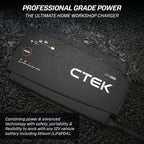 PRO25S, 25A, 12V Batterieladegerät & Stromversorgung, LiFePO4 Lithium Ionen Ladegerät für Auto und LKW mit Rekonditionierungs- und Entsulfatierungsmodus