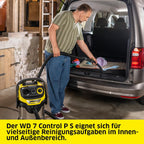 WD 7 Control P S 30/6/35/T Nass-/Trockensauger, FILT!elligence, Fernbedienung, Steckdose, Blasfunktion, 1400W, 30l Edelstahl