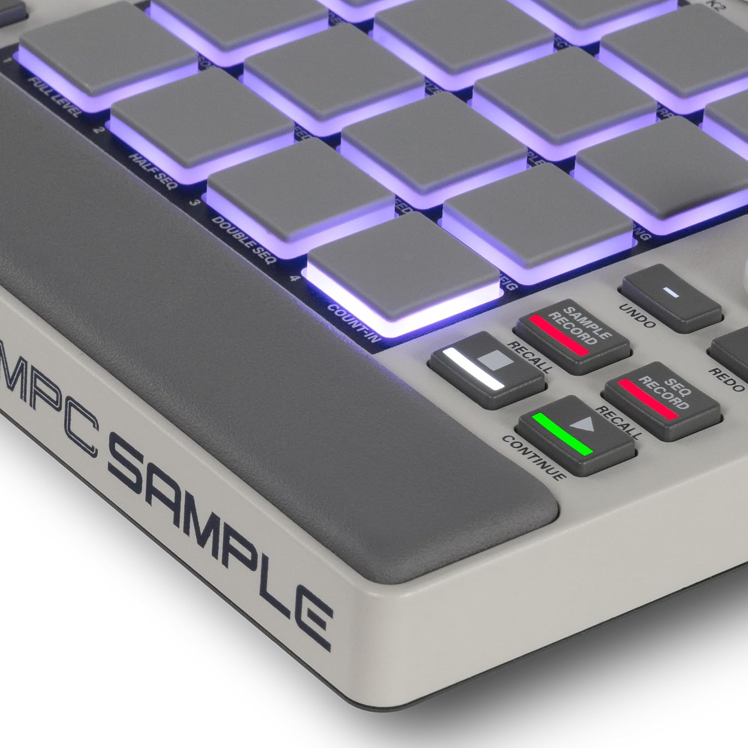 MPC Sample - Standalone Portable Sampler, Sequenzer und Effektprozessor mit Akku, USB-C, integriertem Lautsprecher und Mikrofon