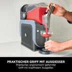 SLUSHi Maschine für Slush, Eis-Cocktails, Frappé, Milchshakes & gefrorenen Saft - WhisperChill-Technologie - 1,9 L - Blau/Grau FS301EU
