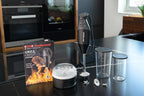 Zauberstab 98215 M 200 BBQ, Stabmixer, 2 Stufen bis 17.000 U/Min, ergonom. Griff, robuster Motor, inkl. Zubehör, 200W, Schweiz