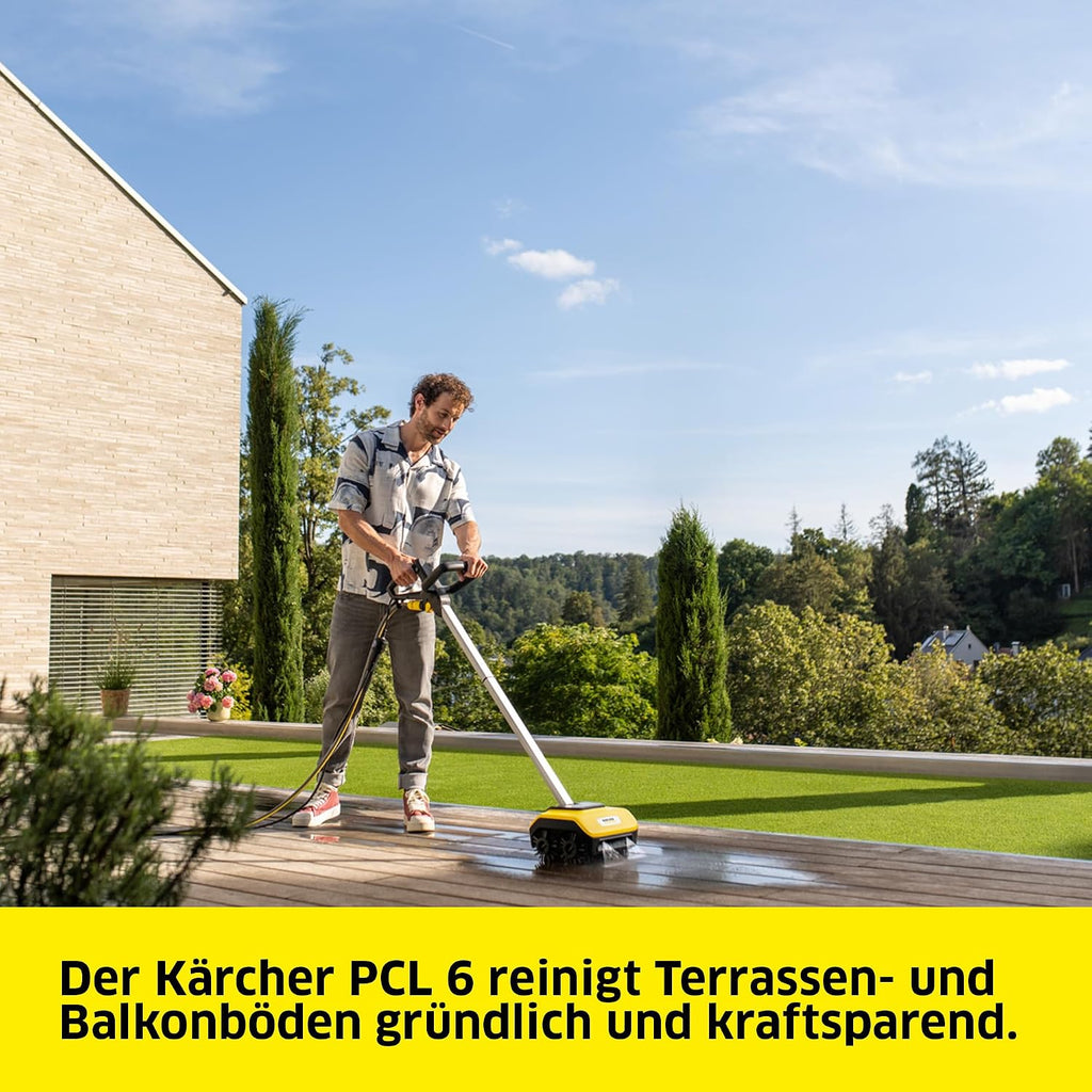 Terrassenreiniger PCL 6, max. 10 bar, 180 l/h, Arbeitsbreite 300 mm, Drehzahl 600-800 U/min, für Holz & Kunststoffverbund
