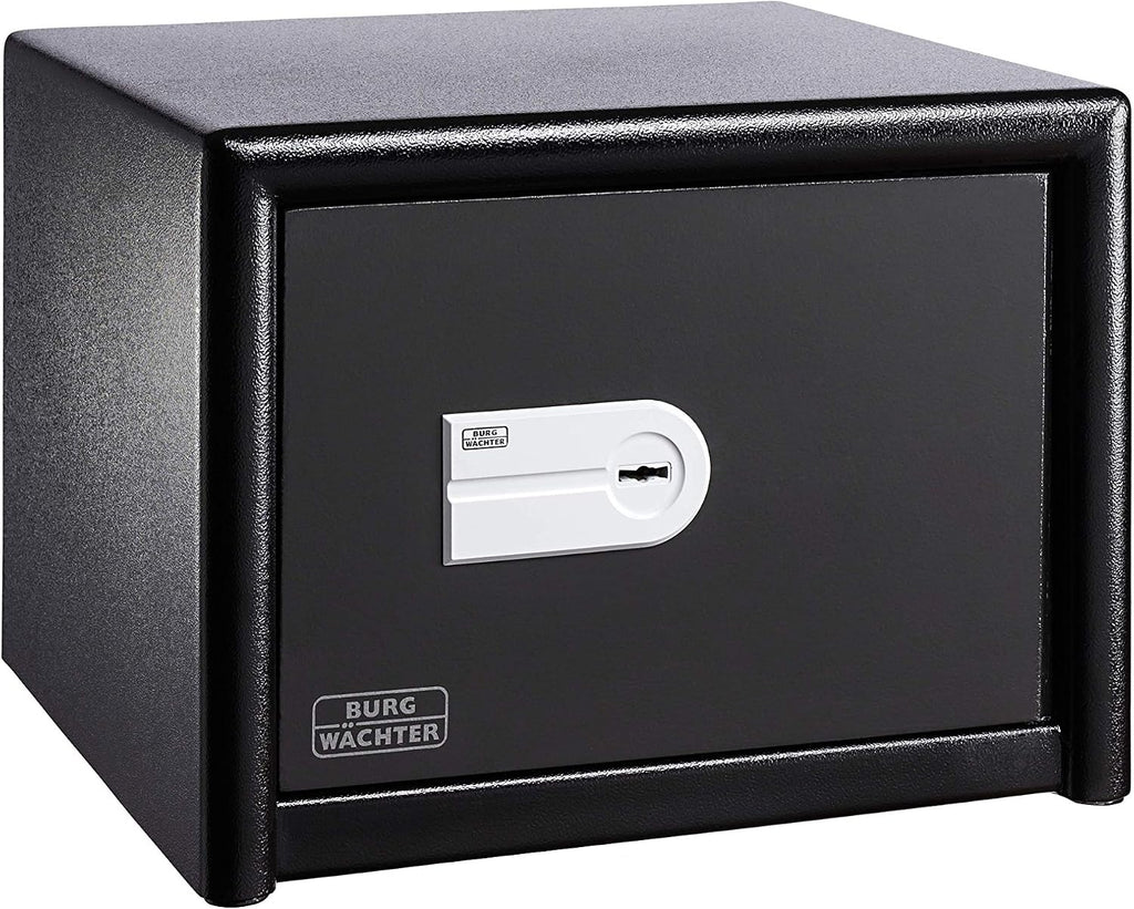 Möbeltresor mit Schlüssel, Combi-Line CL 410 K, S2 Sicherheitsstufe, LFS 30 P Feuerschutz, VdS-geprüft, 15 l, 44 kg, Schwarz