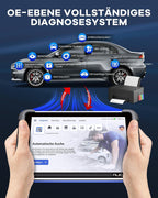 AI-OBD2 892BT Diagnosegerät, 34 Reset-Funktionen, volle Systemdiagnose, ECU-Kodierung, BI-direktionale Steuerung
