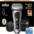 Series 9 PRO+ 9567cc, Silber - Elektrorasierer, 5+1 Ultradünne Klingen, Barttrimmer, 60 Min. Akku, wasserdicht, Etui, 6in1 SmartCare Center