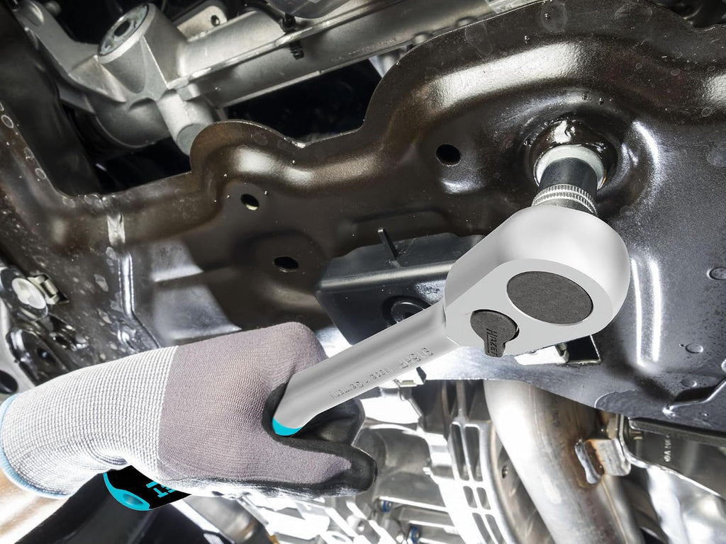 Steckschlüssel-Satz 900Z, 25-teiliger Satz mit Feinzahn-Umschaltknarre, im robusten Safety-Insert Werkzeugkasten
