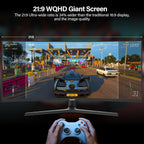 34 Zoll Ultrawide Curved Gaming Monitor 165Hz, 1500R, UWQHD 3440x1440, Höhenverstellbar, VA, Displayport, HDMI, VESA 75x75 mm