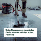 ASA 30 M PC Allessauger – 602087000 – Nass-/Trockensauger mit integrierter Filterabreinigung – 8 m Kabellänge