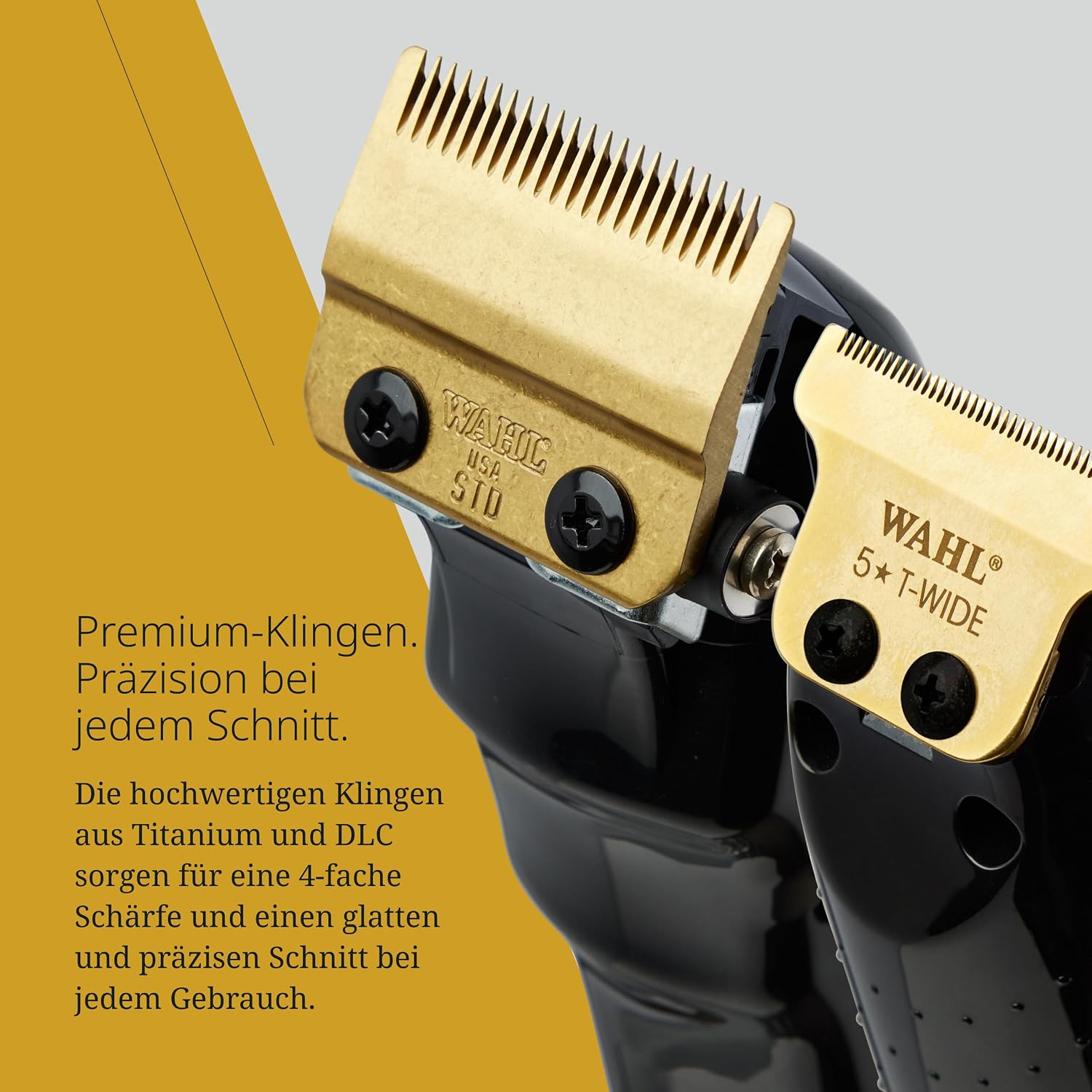Kabellose Barber Combo mit Magic Clip & Detailer Li - Titan-Klingen - 100 Minuten Laufzeit