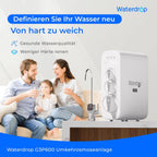 G3P600 Umkehrosmoseanlage, 600 GPD, 8000 Liter, RO System unter der Spüle, Reduziert TDS, 2:1 Rein/Abfluss, LED-Wasserhahn